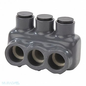 POLARIS Multi-Tap Black 3/0-4/2/0-2 AWG 3 Port, 173X50