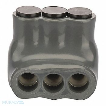 POLARIS Multi-Tap Black 6-14 AWG 3 Port, 173X53