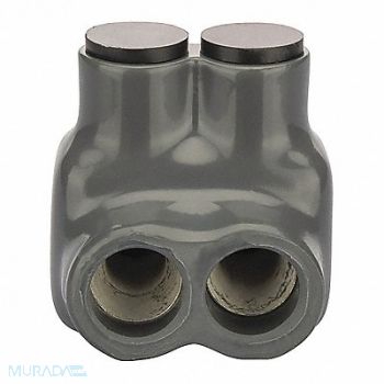 POLARIS Multi-Tap Black 1-10/2-10 AWG 2 Port, 173Y16