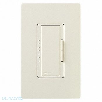 LUTRON Dimmer Maestro CFL/LED Light Almond, 174P13