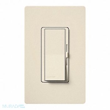 LUTRON Dimmers Diva CFL/LED Light Almond, 174P37