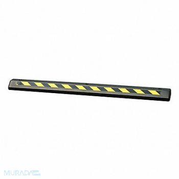 GRAINGER APPROVED Parking Curb 6 ft x 4 x 8 Black/Yellow, 8PHZ1
