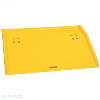 GRAINGER APPROVED Dockplate Polyethylene 750 lb 36 x 48 In, 6PEC2