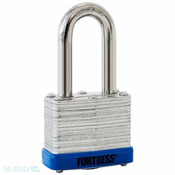GRAINGER APPROVED Lockout Padlock KD Blue 1-1/4 H, 8DJ61