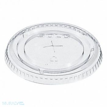 GRAINGER APPROVED Disp Cold Cup Lid 9oz-20 oz Clear PK1000, 23UC25