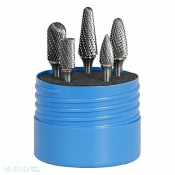SGS PRO Carbide Bur Set Double Cut, 49EJ75