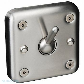 ACORN Clothes Hooks SS Satin 4 1/4 in W, 5RME3