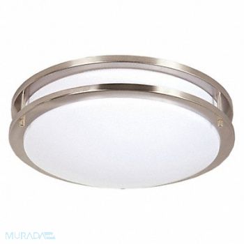 MAXXIMA LED Nickel Ceiling Fixture 1650 Lumens, 184W98