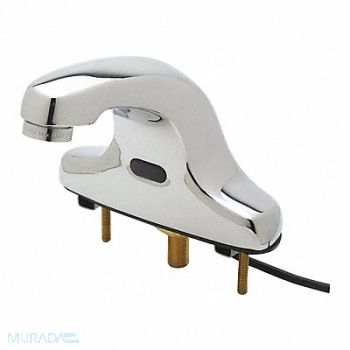 T S BRASS Faucet Electronic 4 Deck Mount, 185Z37