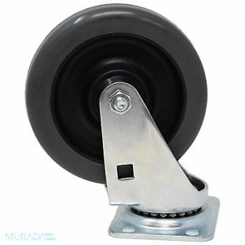 RUBBERMAID COMMERCIAL PRODUCTS Quiet Swivel Caster 350lb. 5 Wheel Dia, 796AR4
