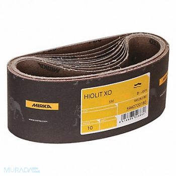 MIRKA Sanding Belt 3 x21 P120 PK10, 188W62