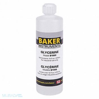 BAKER INSTRUMENTS Glycerine 16 oz 473mL, 188ZV0