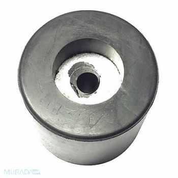 GRAINGER APPROVED Bumper Washer 1-1/2iin Black Rubber PK5, 18AL86