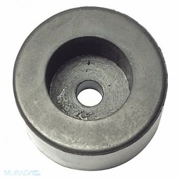 GRAINGER APPROVED Bumper 1-1/32 in Black Rubber PK5, 18AX34