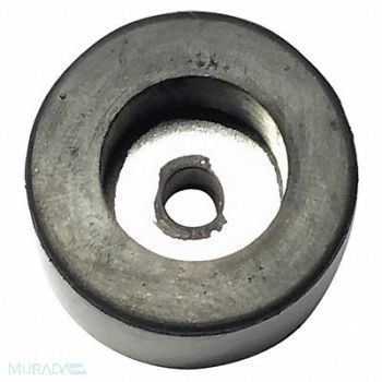 GRAINGER APPROVED Bumper 1-1/32 in Black Rubber PK5, 18AX35