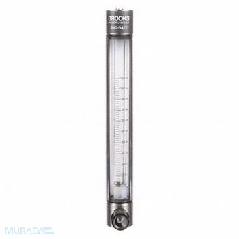 BROOKS Flowmeter Air 2 to 50 LPM Glass, 18C724