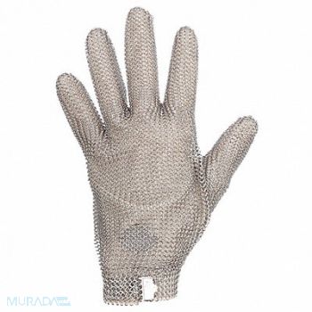 NIROFLEX USA G4016 Chainmail Cut-Resist Glove M/8 Silver, 18C899