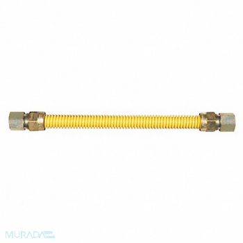 DORMONT Gas Connector 1/2 ID x 4 ft L, 18D835