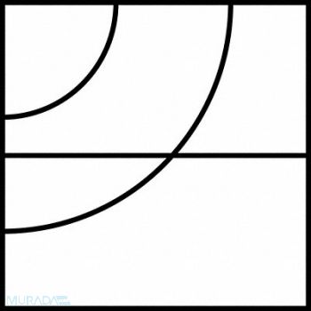 RAE Athletic Stencil Basketball 36 in 1/8, 18E805