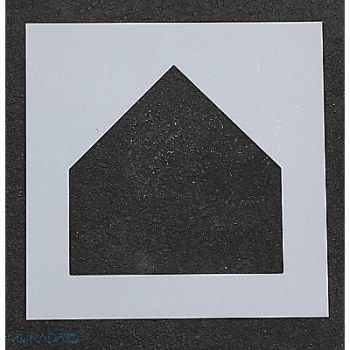 RAE Athletic Stencil Home Plate 17 in 1/8, 18E809