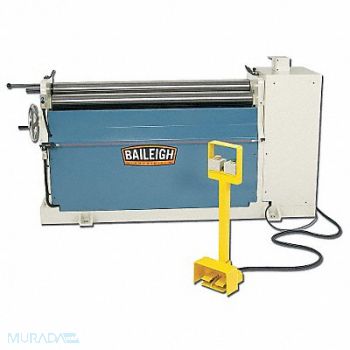 BAILEIGH INDUSTRIAL Plate Roller 3 Rollers 220V AC 25 A, 18F315