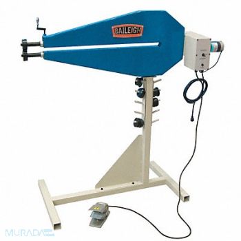 BAILEIGH INDUSTRIAL Bead Roller 36 Throat Depth Foot Pedal, 18F321