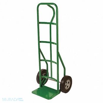 GRAINGER APPROVED HandTruck 800lb. 50 x14 x18 Green 16 ga, 18F487