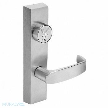 SARGENT G6696 Lever Lever Escutcheon w/Lock Grade 1, 18F584