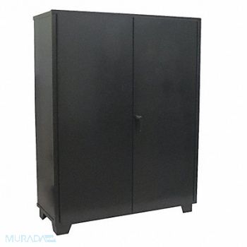 JAMCO Shelving Cabinet 78 H 48 W Black, 18G975