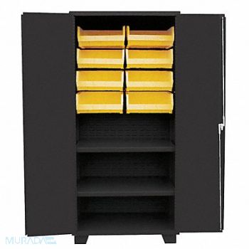 JAMCO Bin Cabinet Shelving 78 H 36 W 24 D, 18H097