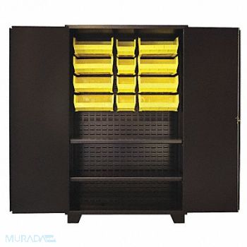 JAMCO Bin Cabinet Shelving 78 H 48 W 24 D, 18H098