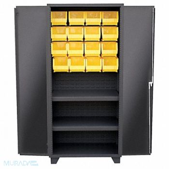 JAMCO Bin Cabinet Shelving 78 H 36 W 24 D, 18H102
