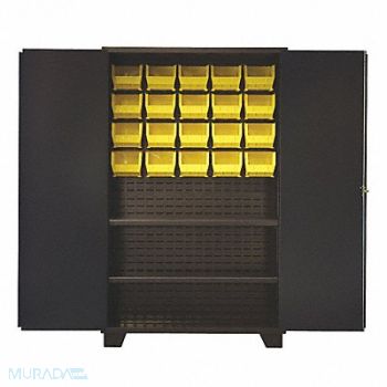 JAMCO Bin Cabinet Shelving 78 H 48 W 24 D, 18H103