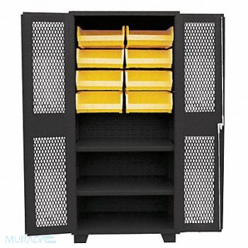 JAMCO Bin Cabinet Shelving 78 H 36 W 24 D, 18H112