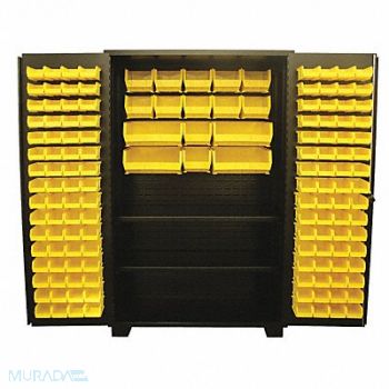 JAMCO Bin Cabinet Shelving 78 H 48 W 24 D, 18H152