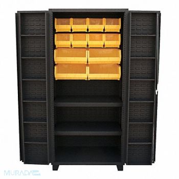JAMCO Bin Cabinet Shelving 78 H 36 W 24 D, 18H161