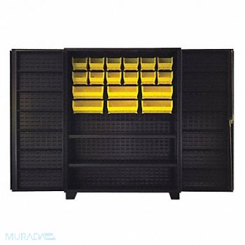 JAMCO Bin Cabinet Shelving 78 H 60 W 24 D, 18H163