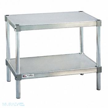 NEW AGE Fixed Work Table Aluminum 48 W 15 D, 18K940