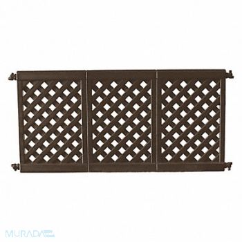 GROSFILLEX Fence Panel Brown 38-1/2 in x 84 in, 49XM89