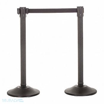 US WEIGHT Sentry QS Stanchion 6.5ft Black Belt PR, 196Y90