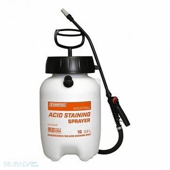 CHAPIN Acid Staining Sprayer Poly 1 Gal, 197A26