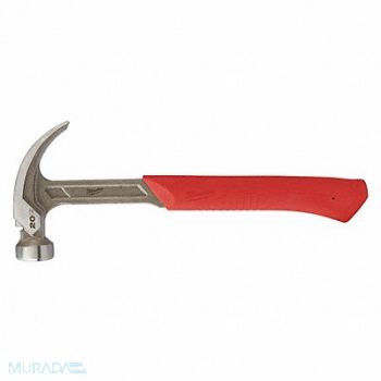 MILWAUKEE Curved Claw Hammer Smooth Face 20 oz., 197V48