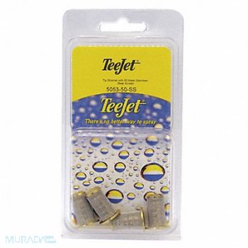 TEEJET Tip Strainer w/50 Mesh SS Screen PK4, 197Y28