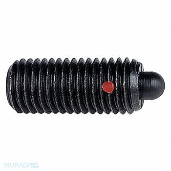 TE-CO Spring Plunger Blk Oxd 1/4-20x3/4 L PK5, 19A664