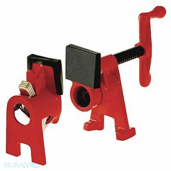 BESSEY Pipe Clamp Crank H-Style In Deep, 19C750