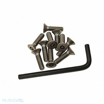 ACORN Flat Head Screw SS 10-32 x 3/4in PK10, 19C765