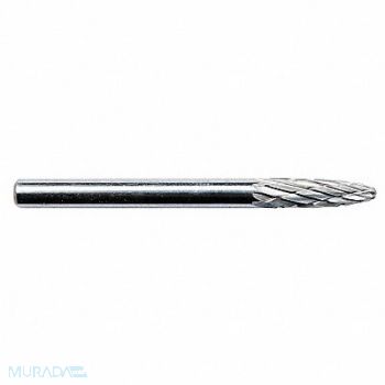 GRAINGER APPROVED Tree Bur SF Double Cut 1/4, 19D867