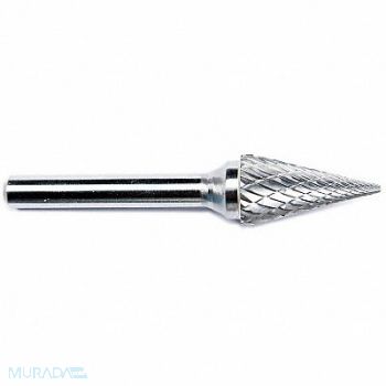 GRAINGER APPROVED Cone Bur Radius End 3/4 Carbide, 19D925