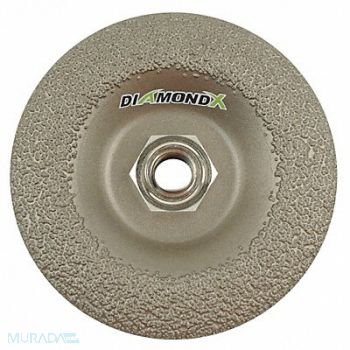 DIAMOND VANTAGE Grinding Wheel 9In 24 Depressed Center, 19F550