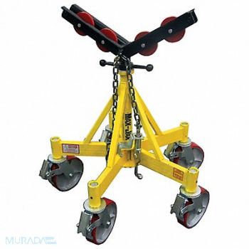 SUMNER Roller Head Pipe Stand 36 In., 19F640